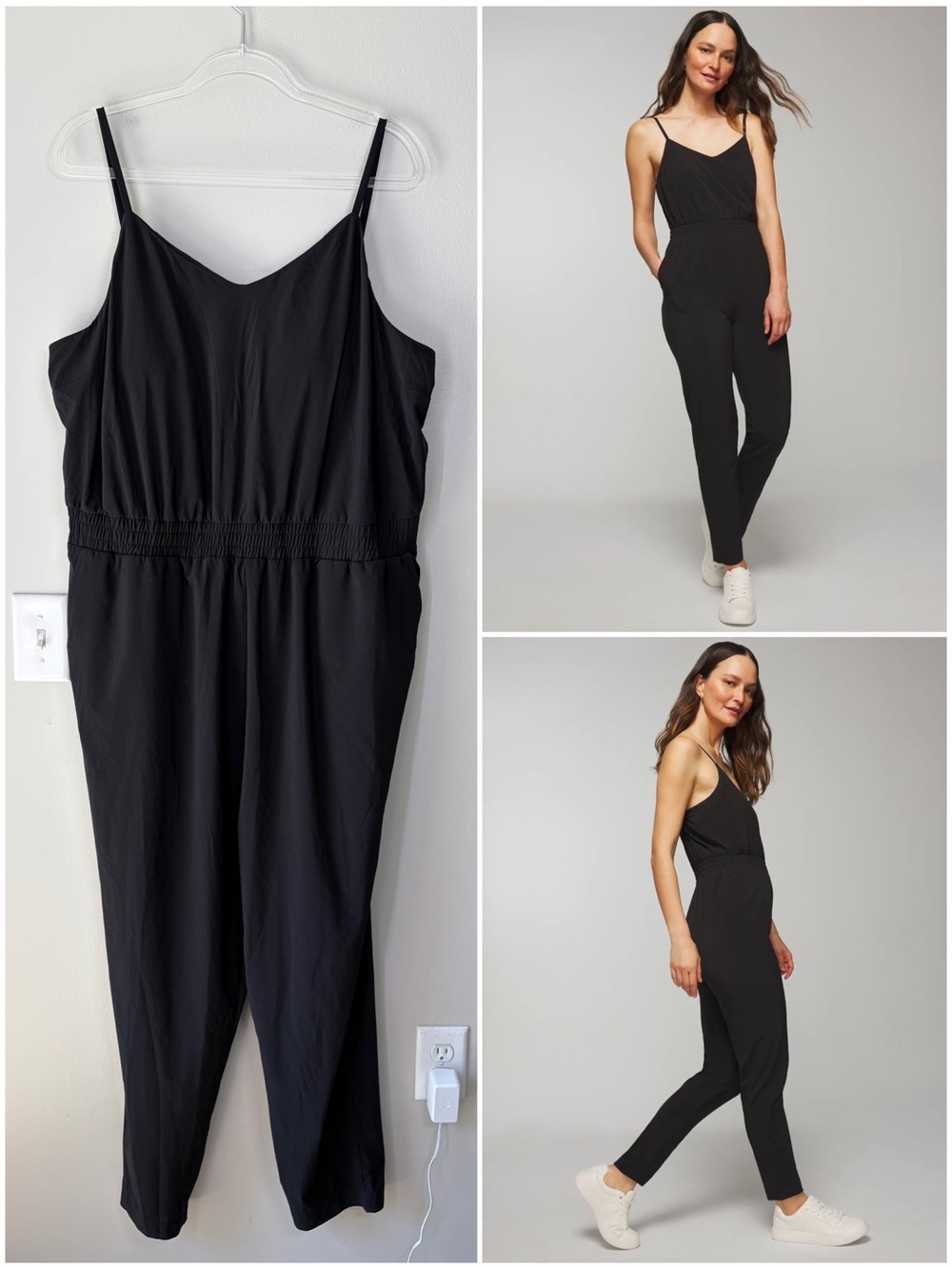 SOMA Black Everstretch Jumpsuit